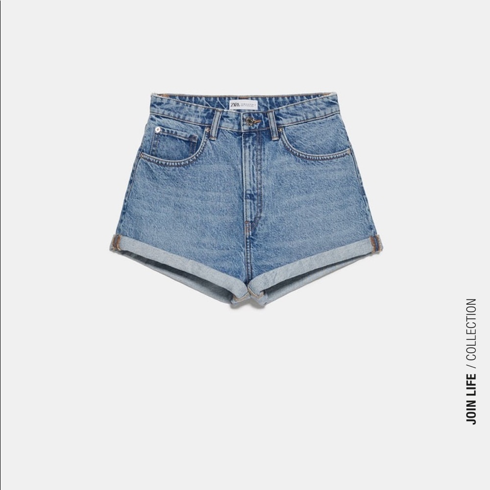 Zara denim shorts - Picture 1 of 4